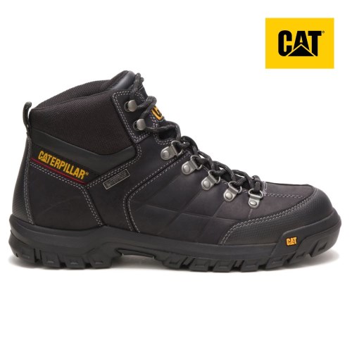 Caterpillar Threshold Waterproof Werkschoenen Heren Zwart (DGTA.NL)